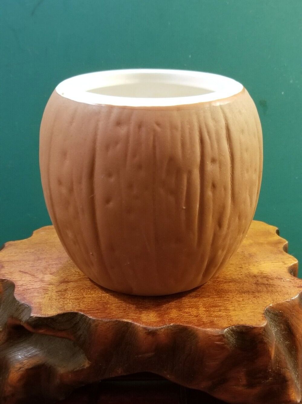 Vintage Coconut Ceramic Tiki Mug Dynasty Wholesale DW116-L